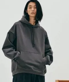 WYM LIDNM ヘビーウェイトパーカー チャコールのサムネイル