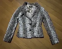 ヒョウ柄　ジャケット
