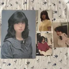 中森明菜 下敷き 1枚 生写真 3枚 まとめ売りのサムネイル