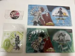 僕のヒーローアカデミア コースター アクスタ 缶バッジ