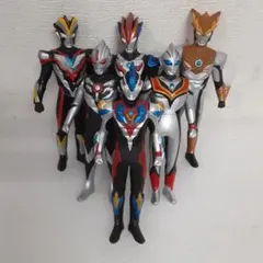 ウルトラマン アクションフィギュア 6体セット ソフビ 0413-06