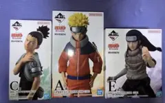 一番くじ NARUTO ナルト 中忍試験編 A賞 C賞 F賞　三種セット