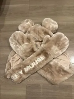 ディズニー　ファンキャップ　マフラー