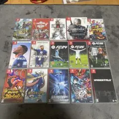 Nintendo Switchソフト15本まとめ売りのサムネイル