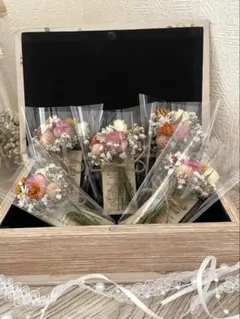 Bミニブーケ 花束 ドライフラワー ガーランド スワッグ 飾り