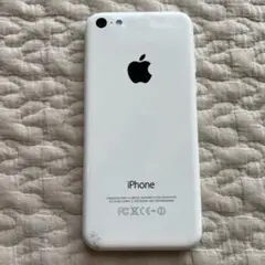 iPhone 5c ホワイト SIMフリー 初期化済 動作品