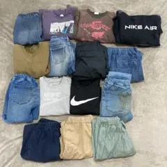 まとめ売り　130 140 男の子　ナイキ　ユニクロ　GU スウェット　長ズボン