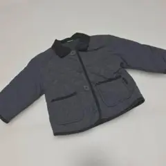 グレー キルティングジャケット 90cm