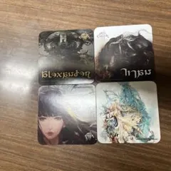 FF14 에오르제아 카페 코스터 4장 세트