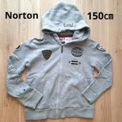 Norton パーカー 150cm グレー ノートン