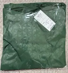 COMME CA ISM エンボス加工フードT 緑 FREE 新品