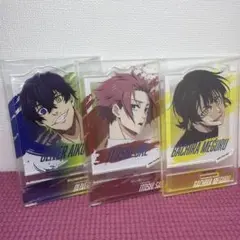 ブルーロック 蜂楽廻 糸師冴 オリヴァ アクリルスタンド セット