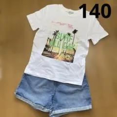 H&M キッズ 半袖Tシャツ UNIQLOキッズショーパン140センチ上下セットのサムネイル