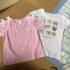 mico rrid Tシャツ 2枚セット 猫柄 リボン