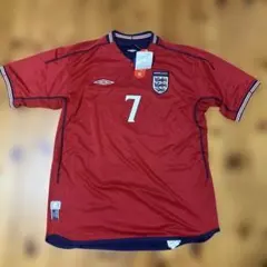 UMBRO イングランド代表 ベッカム 7番 ユニフォーム L