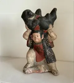 兵庫県・丹波 稲畑土人形 稲畑天神様 伝統工芸品 郷土玩具 - メルカリ