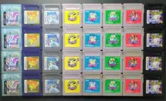 【ソフト単品】ポケットモンスター　ゲームボーイソフト　32点セット　動作確認済み