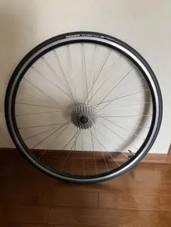 700c シルバーホイール 前後セット カラミータdue＋純正 - メルカリ