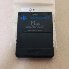040 PlayStation 2 8MB メモリーカード