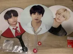 BTS JIN キムソクジン うちわセット LYS SYS マジショ - メルカリ