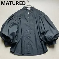 近年 MATURED パフスリーブ ボリューム ブラウス シャツ