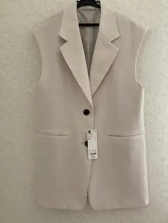 【新品】オーバーサイズテーラードベスト　GU