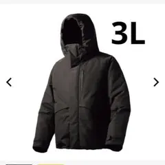 ワークマン X Shelter 断熱α 防水防寒ジャケット 3L ブラック