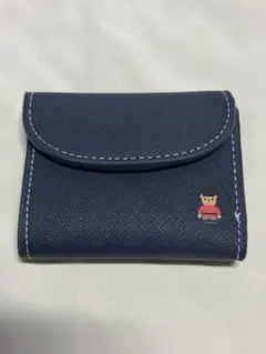 MACKINTOSH PHILOSIPHY ミニ財布 ネイビー クマ ウォレットのサムネイル