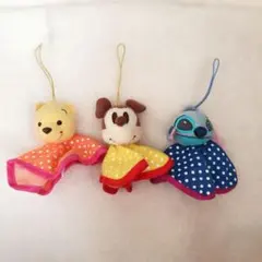ディズニー Disney キーホルダー プーさん ミッキー スティッチ 可愛い