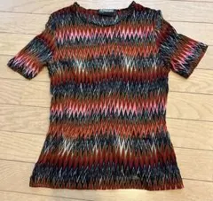 MISSONI ミッソーニ 半袖 カットソー 総柄 サイズ44のサムネイル