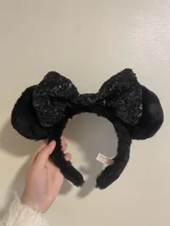 ミニーカチューシャ　もこもこ