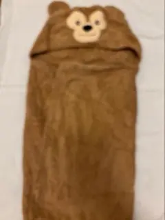 ダッフィー　フード付きタオル