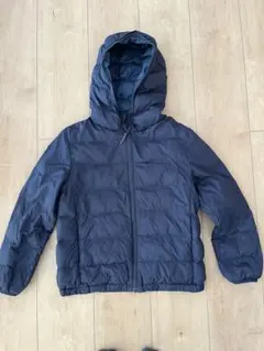 UNIQLO ネイビー ダウン 130サイズ