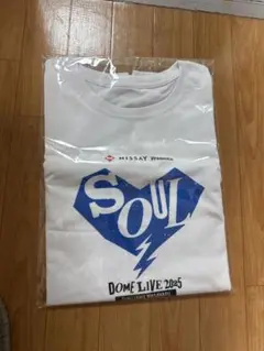 福山雅治 福山屋 ワイドシルエットポケットTシャツ(WHITE ホワイト) L 福山雅治 福山屋 ワイドシルエットポケットTシャツ(WHITE