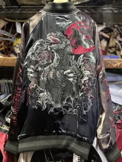公式 チェンソーマン チェンソーマン×ポチタ リバーシブルスカジャン