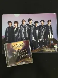 なにわ男子The Answer / サチアレ初回限定版①特典クリアファイル付き