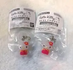 ハローキティ　めじるしアクセサリー　お花　サンリオ　Sanrio 2点セット