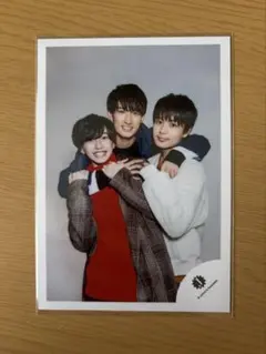 125 なにわ男子　道枝駿佑　公式写真　あけおめ　オフショット