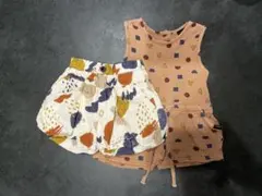 manina ロンパース&ボトム90