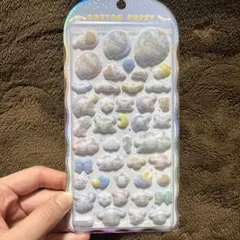 コットンパフィーシール sanrio サンリオ シナモン シナモロール