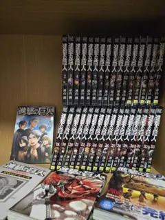 進撃の巨人 1~34巻 全巻セット ＋関連本2冊の合計36冊 - メルカリ