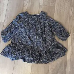 baby GAP フラワープリント コーデュロイ　ワンピース 2歳用