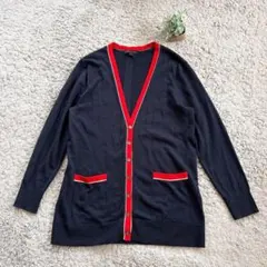 【BANANA REPUBLIC】カーディガン メリノウール100% バイカラー