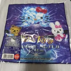 未使用 ご当地キティ アルプス限定 ぶどう プチタオル 2006年 平成