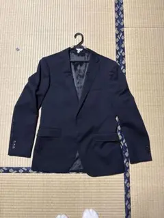 【青山購入】スーツ上下セット ネイビー A6美品