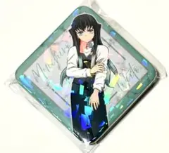 鬼滅の刃　モクテル　グリッター缶バッジ　時透無一郎