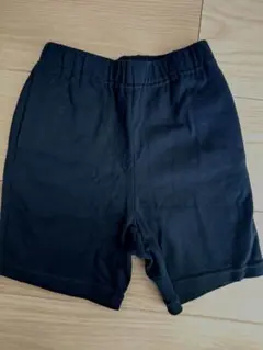 ミキハウス 黒のショートパンツ 120センチ 小学校受験 綿