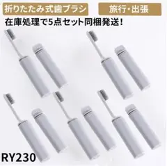RY.230大人のための屋外キャンプハイキングのための折りたたみ式歯ブ[pgw0