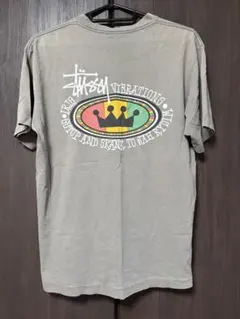 激レア・キムタク着】90s OLD STUSSY ラスタクラウンT M 黒タグ - メルカリ