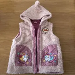 アンパンマン ドキンちゃん フード付きベスト 100cm